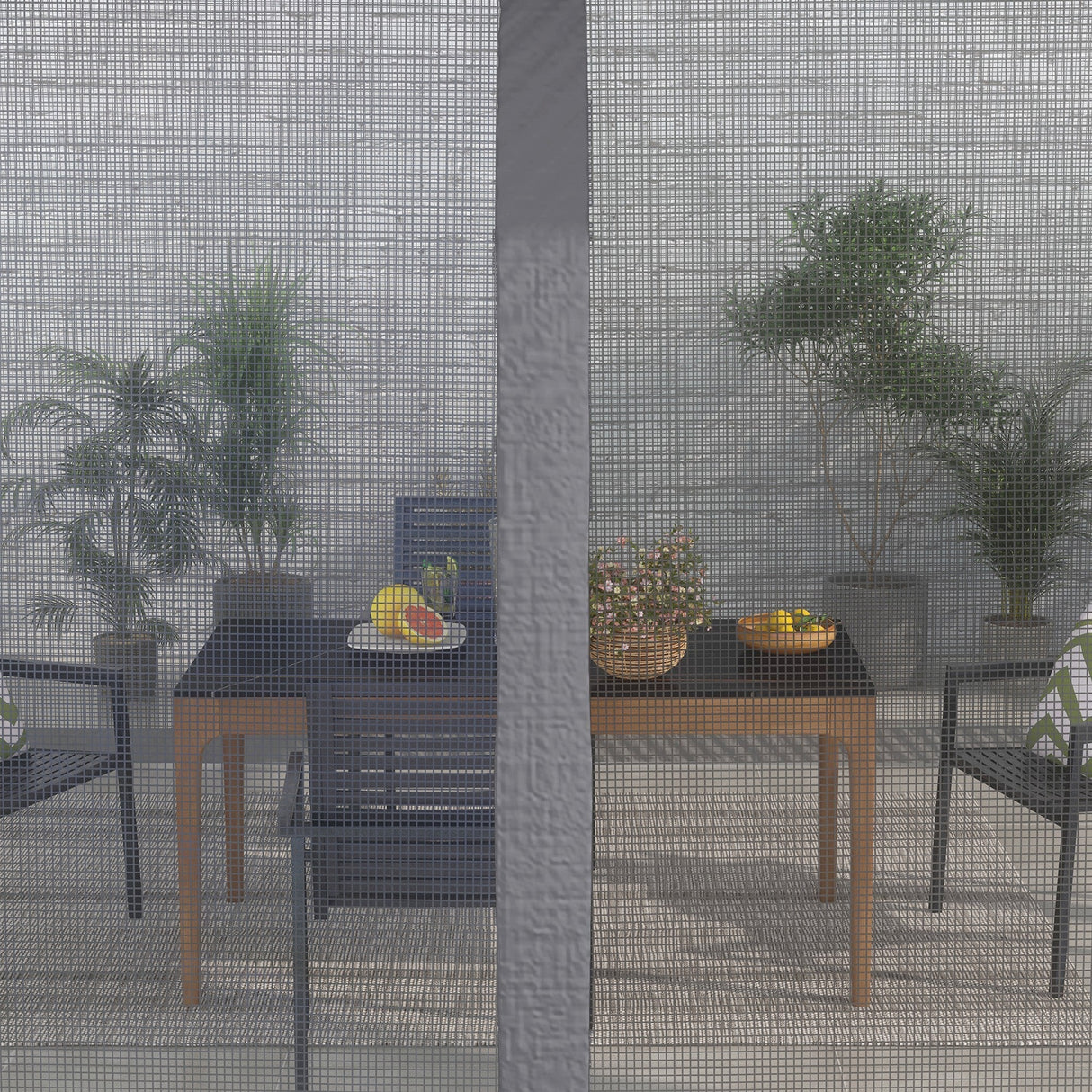 10' x 13' Patio Gazebo, Outdoor Gazebo Canopy Shelter with Netting, Vented Roof, Dark Gray - Tuesday Morning - Gazebos