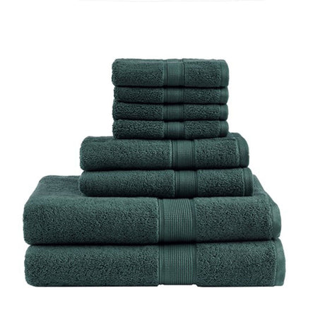 100% cotton 8 piece antimicrobial towel set - Tuesday Morning - Bath Towels