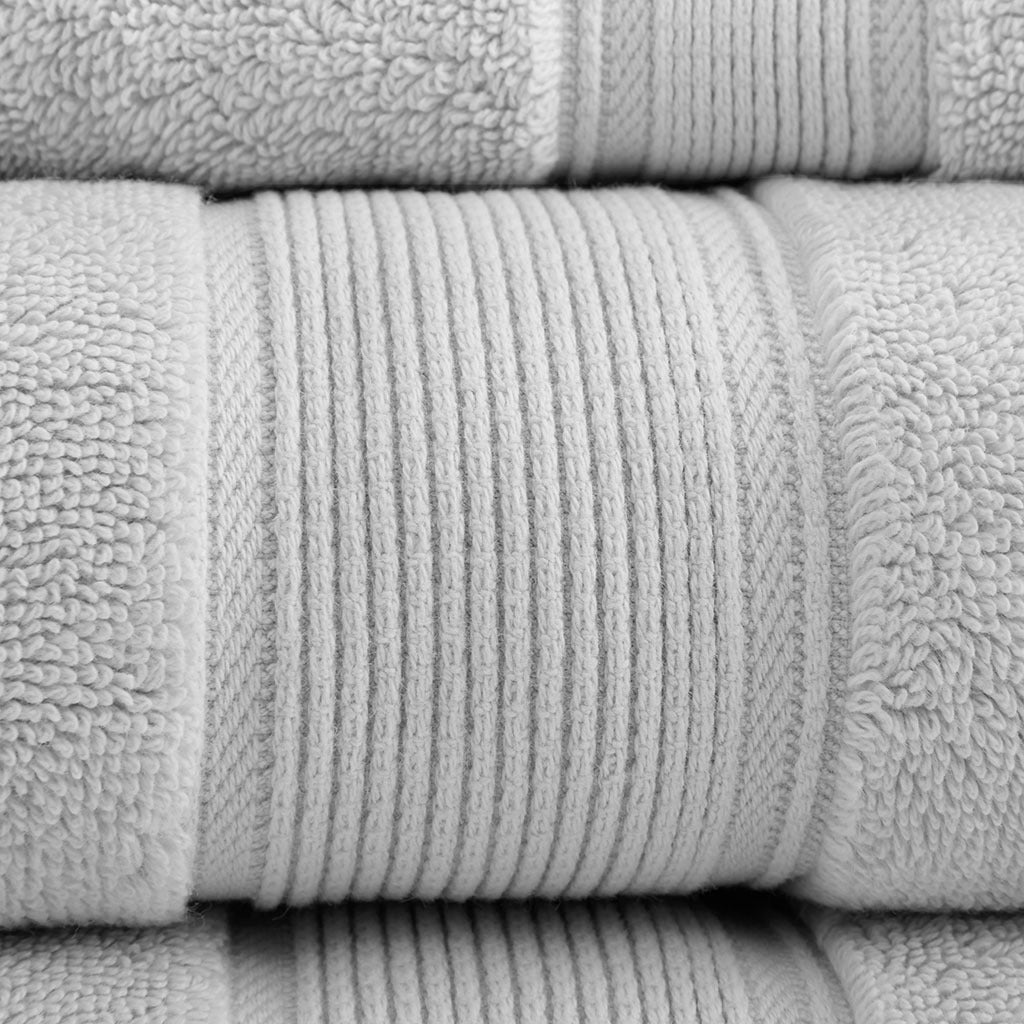 100% cotton 8 piece antimicrobial towel set - Tuesday Morning - Bath Towels