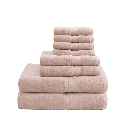 100% cotton 8 piece antimicrobial towel set - Tuesday Morning - Bath Towels