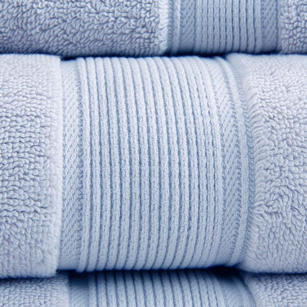 100% cotton 8 piece antimicrobial towel set - Tuesday Morning - Bath Towels