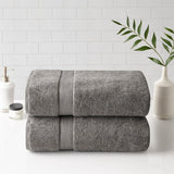 100% cotton bath sheet antimicrobial 2 piece set - Tuesday Morning - Bath Towels