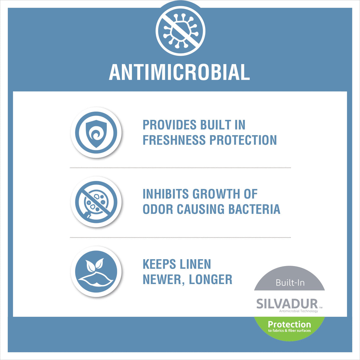 100% cotton bath sheet antimicrobial 2 piece set - Tuesday Morning - Bath Towels