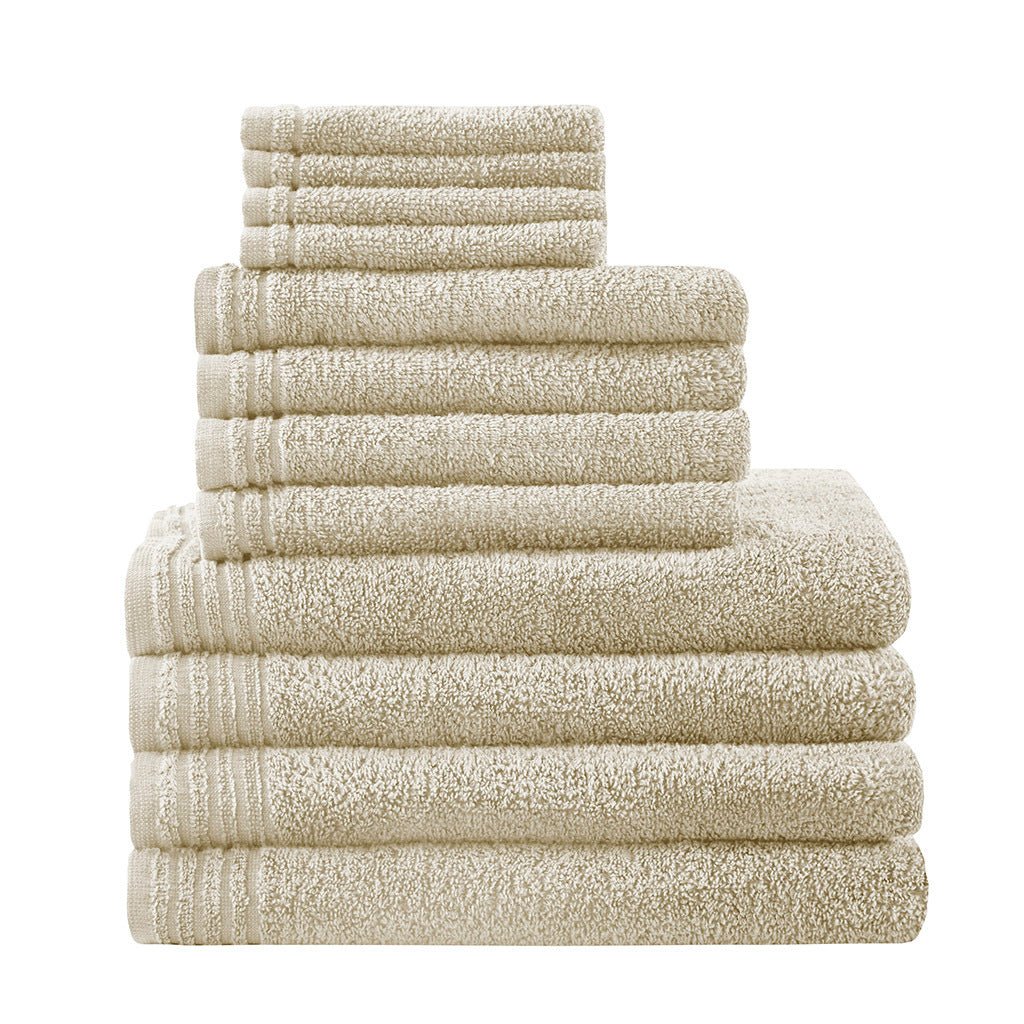 100% cotton quick dry 12 piece bath towel set - Tuesday Morning - Bath Towels
