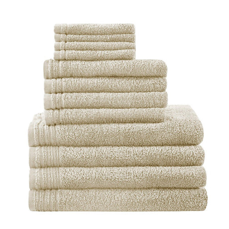 100% cotton quick dry 12 piece bath towel set - Tuesday Morning - Bath Towels