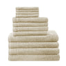 100% cotton quick dry 12 piece bath towel set - Tuesday Morning - Bath Towels