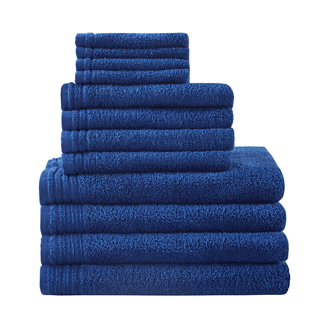 100% cotton quick dry 12 piece bath towel set - Tuesday Morning - Bath Towels