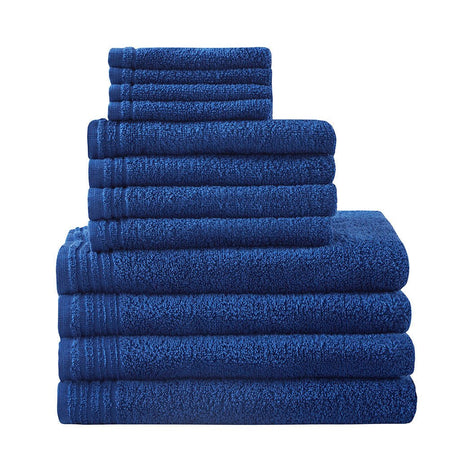 100% cotton quick dry 12 piece bath towel set - Tuesday Morning - Bath Towels