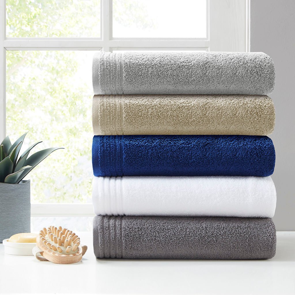 100% cotton quick dry 12 piece bath towel set - Tuesday Morning - Bath Towels