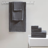 100% cotton quick dry 12 piece bath towel set - Tuesday Morning - Bath Towels
