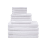 100% cotton quick dry 12 piece bath towel set - Tuesday Morning - Bath Towels