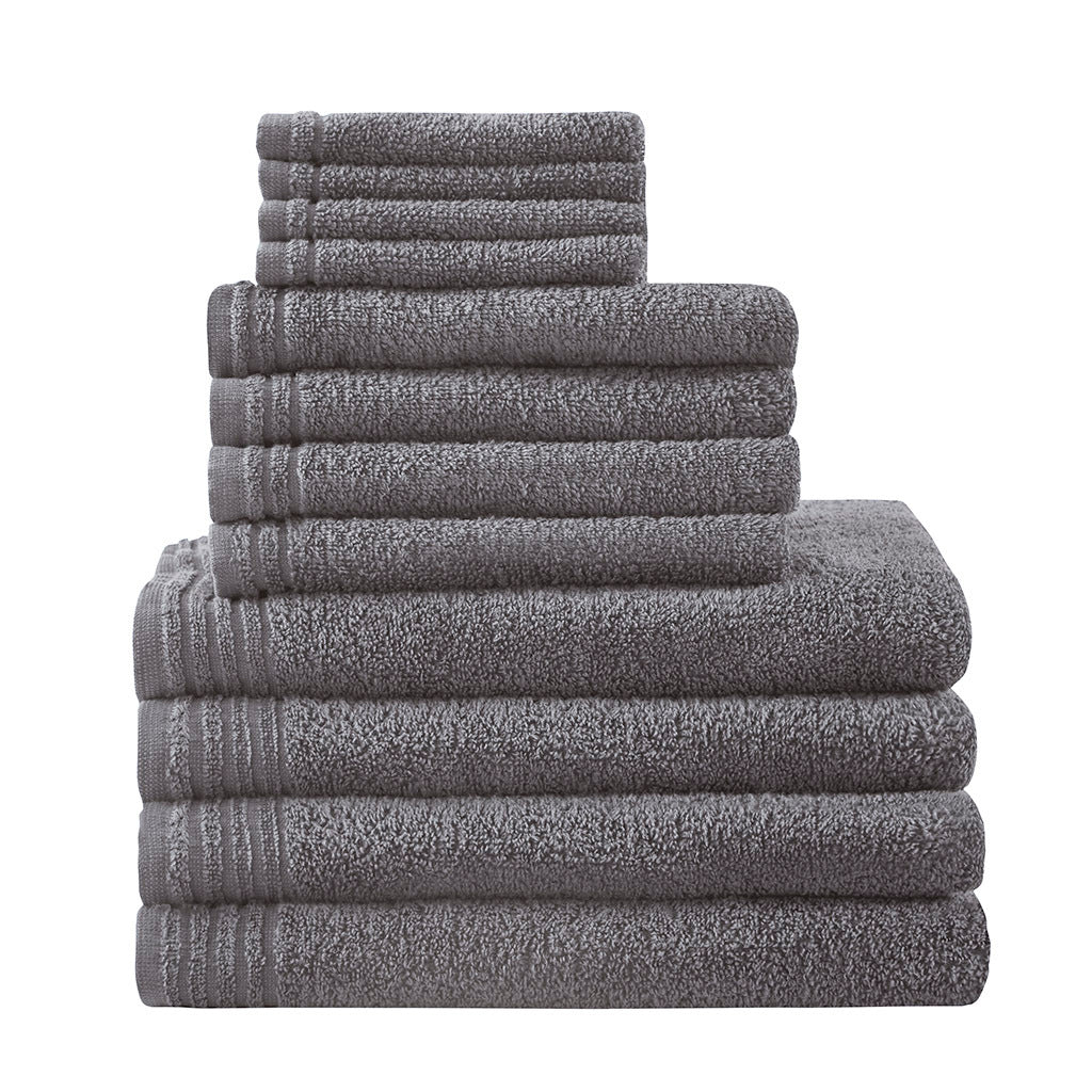 100% cotton quick dry 12 piece bath towel set - Tuesday Morning - Bath Towels