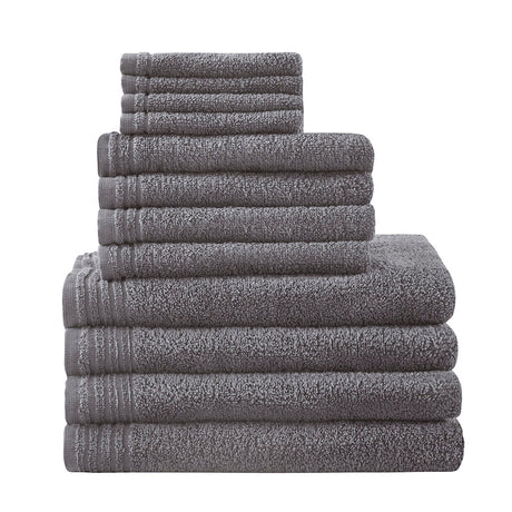 100% cotton quick dry 12 piece bath towel set - Tuesday Morning - Bath Towels
