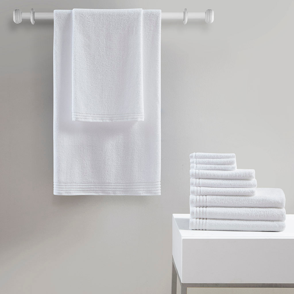 100% cotton quick dry 12 piece bath towel set - Tuesday Morning - Bath Towels