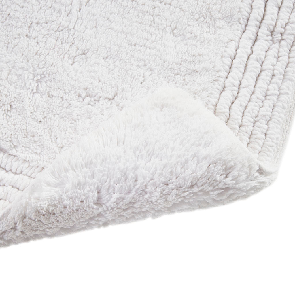 100% cotton tufted 3000 gsm reversible bath rug - Tuesday Morning - Bathroom Rugs