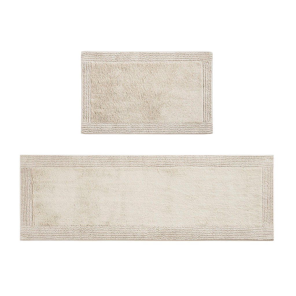 100% cotton tufted 3000 gsm reversible bath rug - Tuesday Morning - Bathroom Rugs