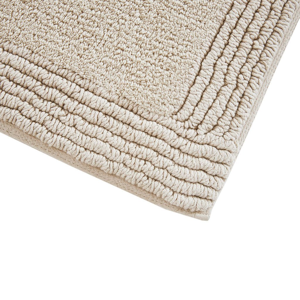 100% cotton tufted 3000 gsm reversible bath rug - Tuesday Morning - Bathroom Rugs