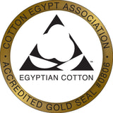 100% egyptian cotton 6 piece towel set