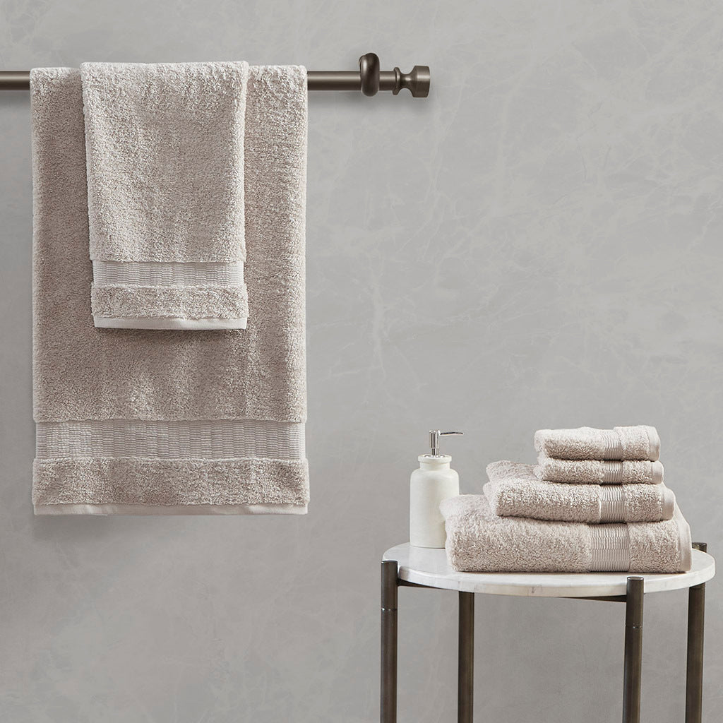 100% egyptian cotton 6 piece towel set - Tuesday Morning - Bath Towels