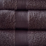 100% egyptian cotton 6 piece towel set