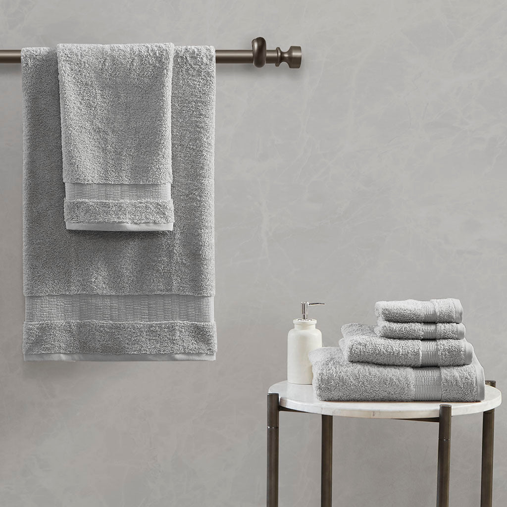100% egyptian cotton 6 piece towel set - Tuesday Morning - Bath Towels