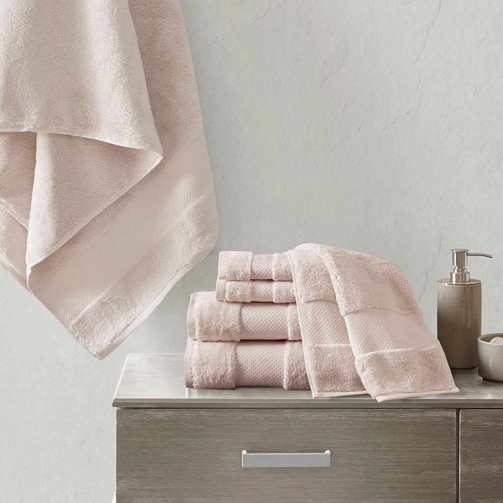 100% turkish cotton 6 piece bath towel set - Tuesday Morning - Bath Towels