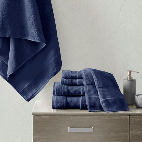 100% turkish cotton 6 piece bath towel set - Tuesday Morning - Bath Towels