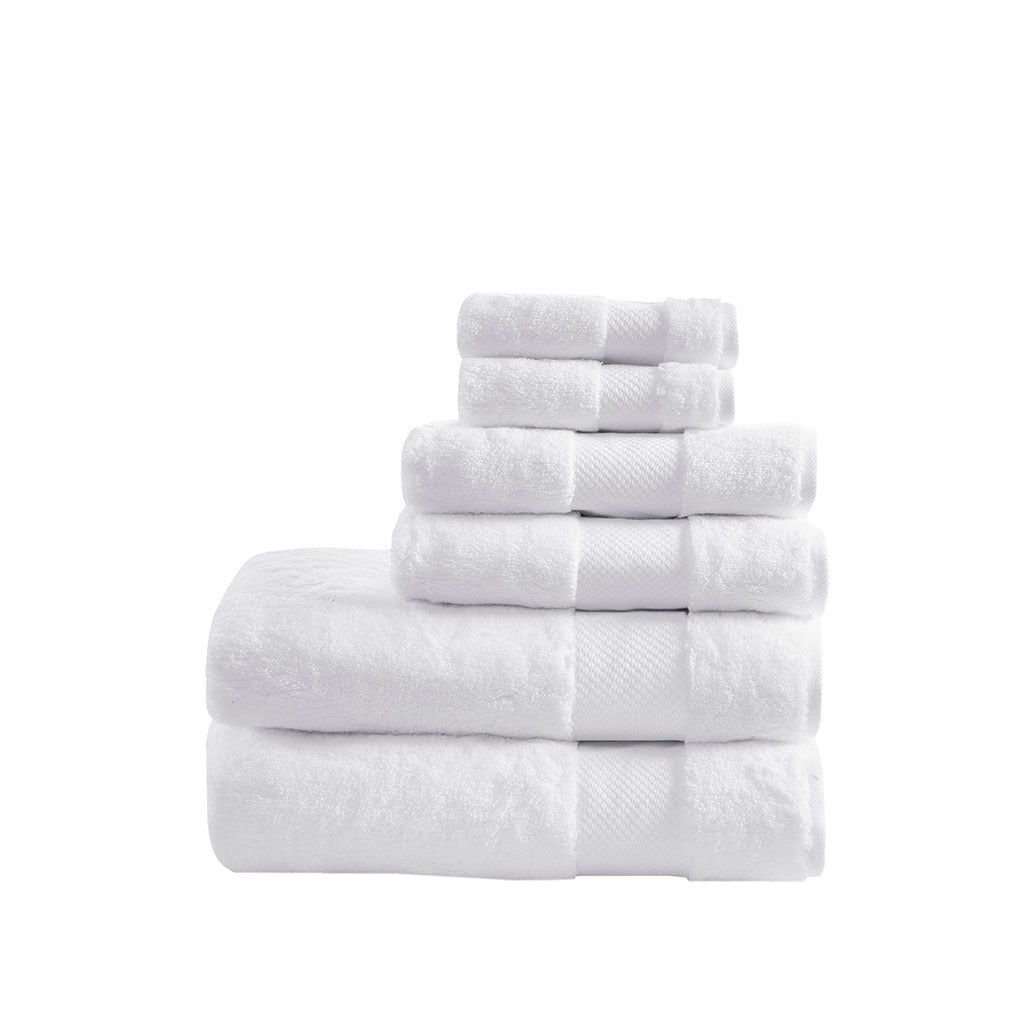 100% turkish cotton 6 piece bath towel set - Tuesday Morning - Bath Towels