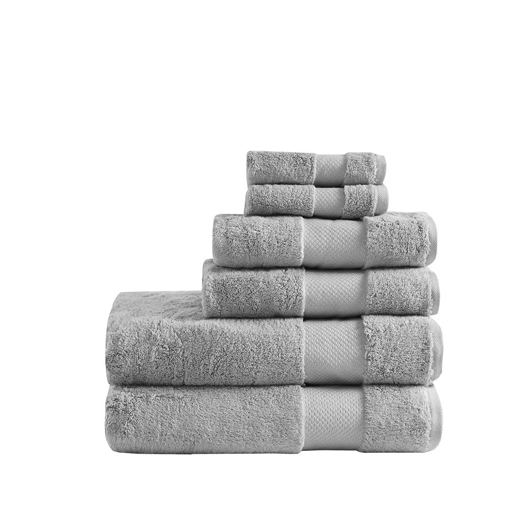 100% turkish cotton 6 piece bath towel set - Tuesday Morning - Bath Towels