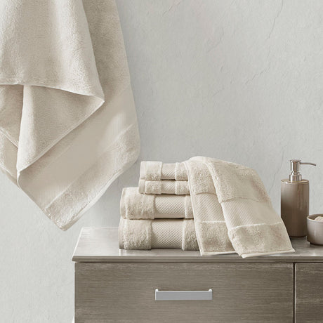 100% turkish cotton 6 piece bath towel set - Tuesday Morning - Bath Towels