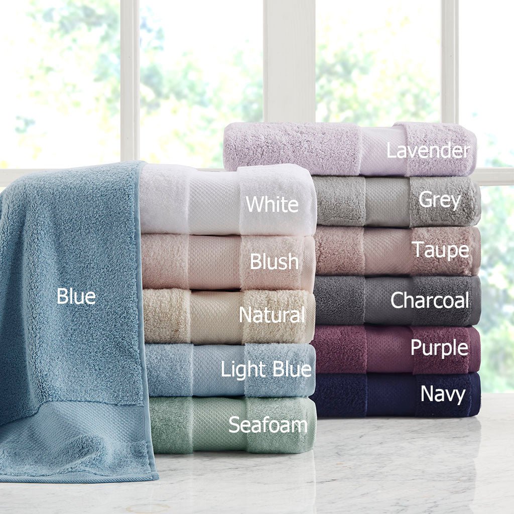 100% turkish cotton 6 piece bath towel set - Tuesday Morning - Bath Towels
