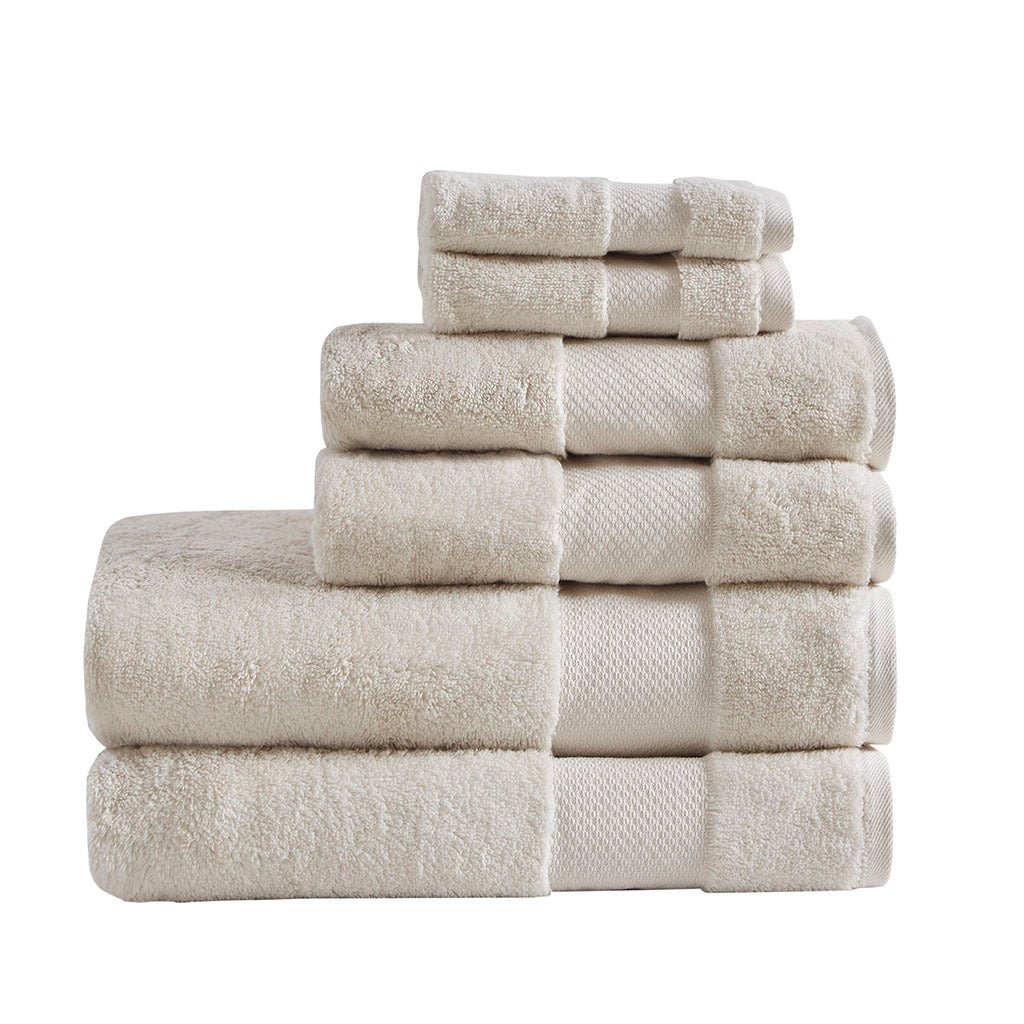 100% turkish cotton 6 piece bath towel set - Tuesday Morning - Bath Towels