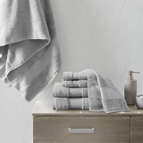 100% turkish cotton 6 piece bath towel set - Tuesday Morning - Bath Towels