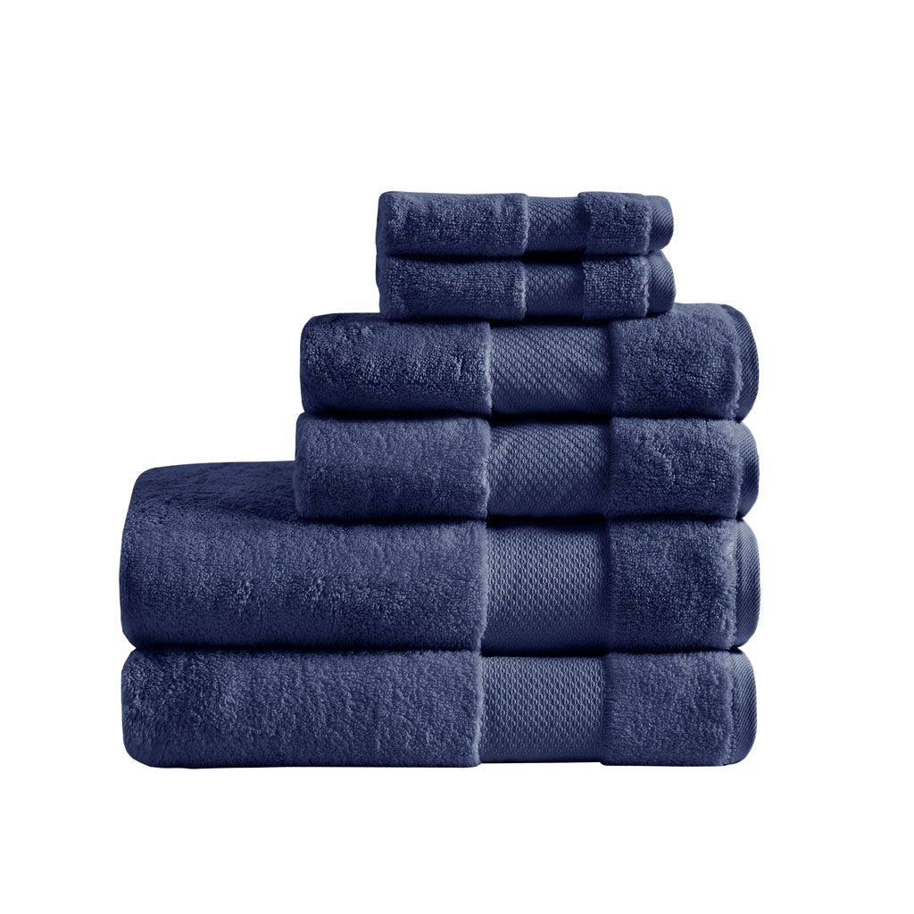 100% turkish cotton 6 piece bath towel set - Tuesday Morning - Bath Towels