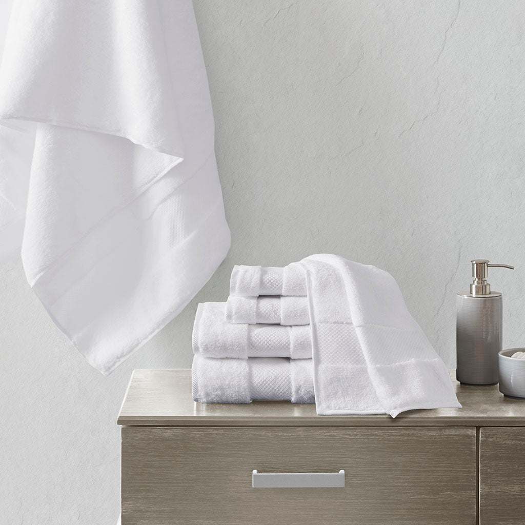 100% turkish cotton 6 piece bath towel set - Tuesday Morning - Bath Towels