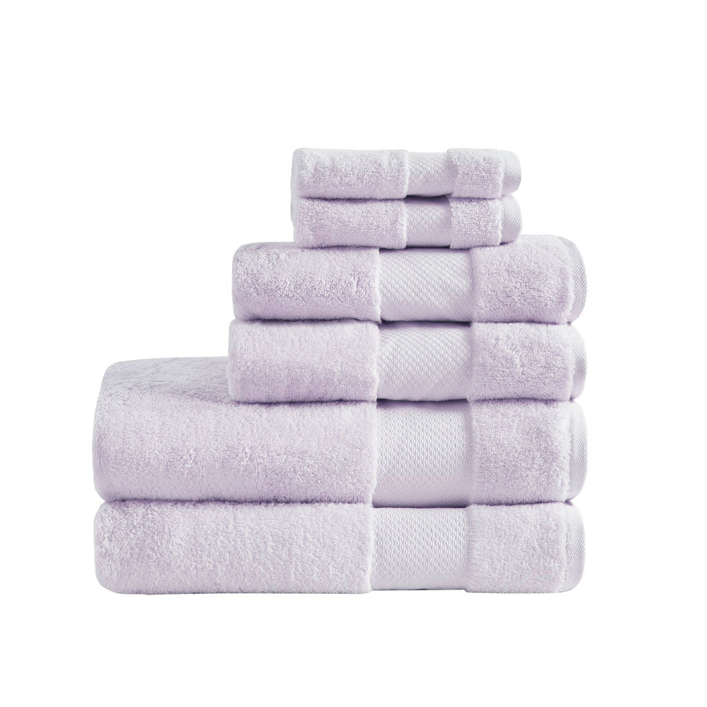 100% turkish cotton 6 piece bath towel set - Tuesday Morning - Bath Towels
