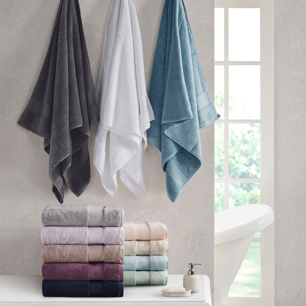 100% turkish cotton 6 piece bath towel set - Tuesday Morning - Bath Towels