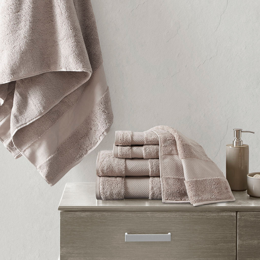 100% turkish cotton 6 piece bath towel set - Tuesday Morning - Bath Towels