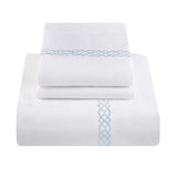 1000 Thread Count Egyptian Cotton Embroidered Duvet Cover Set - Egyptian Cotton Duvet Cover Set by Superior