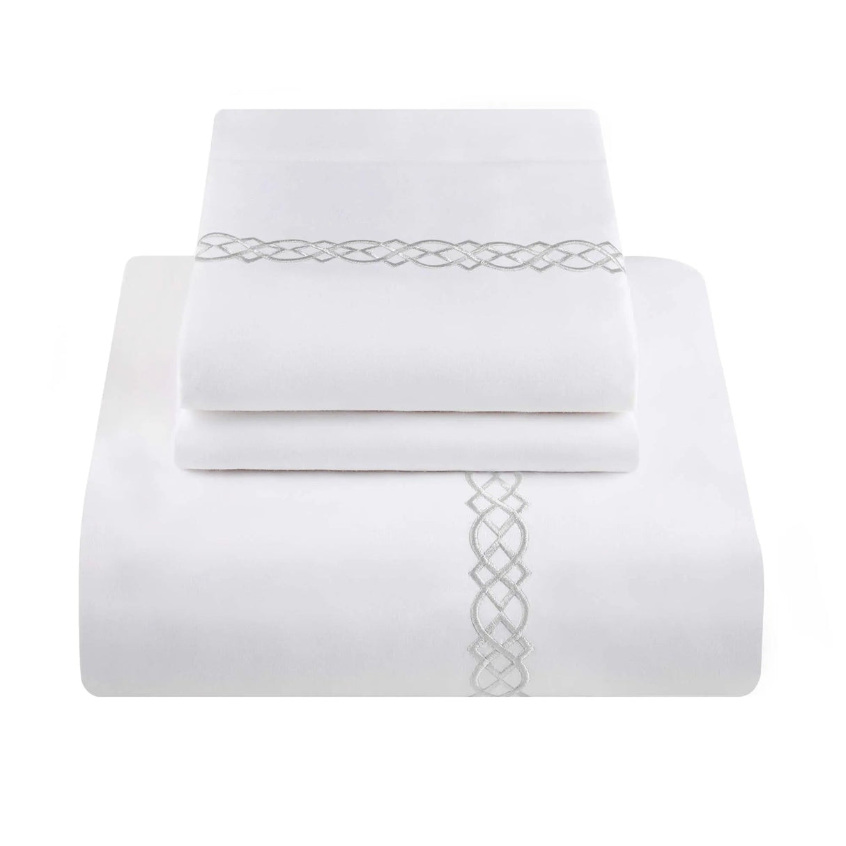 1000 Thread Count Egyptian Cotton Embroidered Duvet Cover Set - Egyptian Cotton Duvet Cover Set by Superior