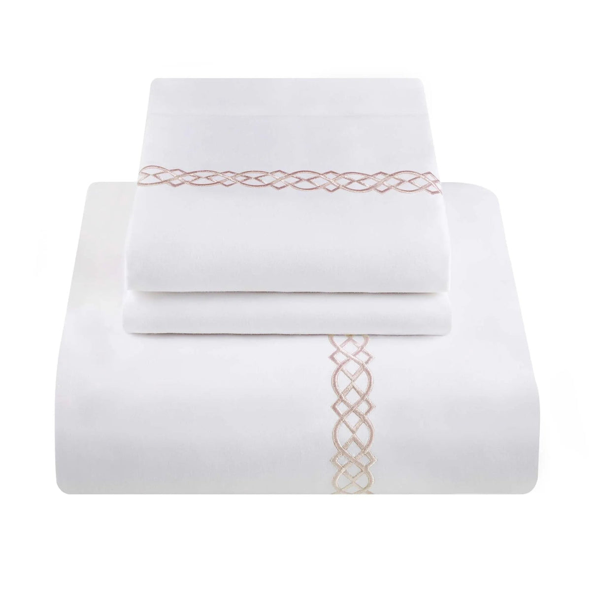 1000 Thread Count Egyptian Cotton Embroidered Duvet Cover Set - Egyptian Cotton Duvet Cover Set by Superior