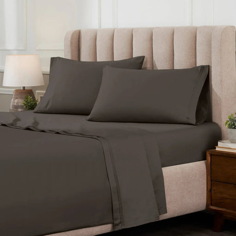 Egyptian Cotton 1000 Thread Count Extra Deep Solid Sheet Set - Egyptian Cotton Sheet Set by Superior