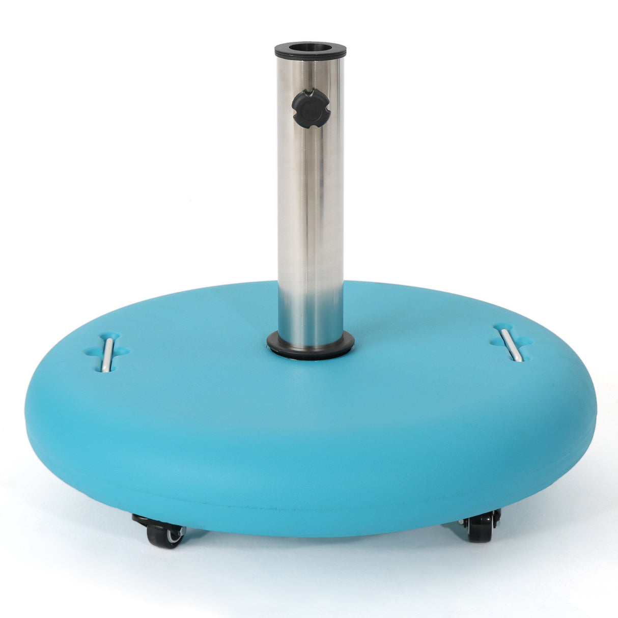 Wheelie umbrella base