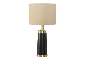 Lighting Table Lamp Resin Contemporary - Black / Cream