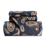 100% Cotton Flannel Paisley Luxury Duvet Cover Set - Duvet Cover Set by Superior Brand