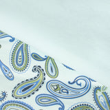 100% Cotton Flannel Paisley Luxury Duvet Cover Set - Duvet Cover Set by Superior Brand