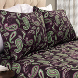 100% Cotton Flannel Vintage Paisley Pillowcase Set - Pillowcases by Superior Brand