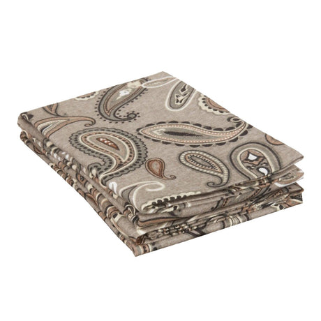 100% Cotton Flannel Vintage Paisley Pillowcase Set - Pillowcases by Superior Brand