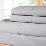 300 Thread Count 100% Cotton Sheet Set Percale Solid Deep Pocket - Sheet Set by Superior Brand