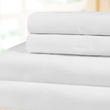 300 Thread Count 100% Cotton Sheet Set Percale Solid Deep Pocket - Sheet Set by Superior Brand